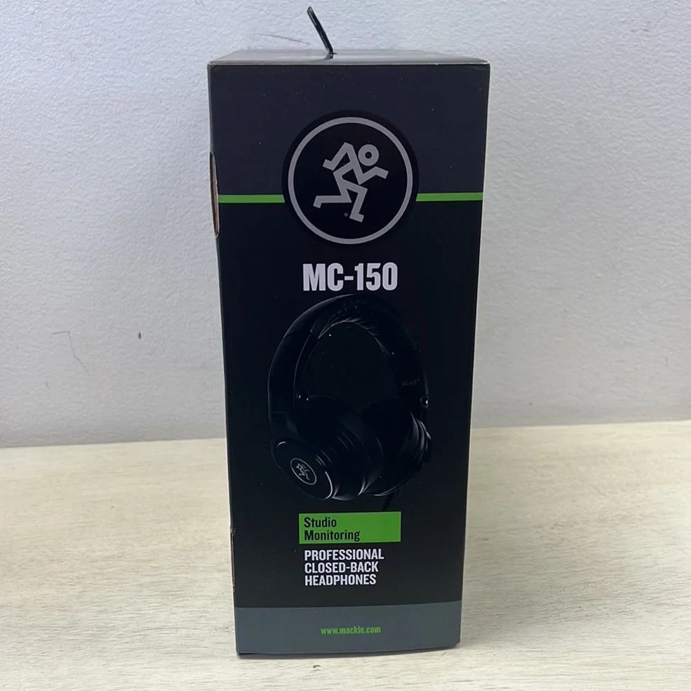 NIB/SEALED - Mackie MC-150 Professional Closed-Back Headphones, Black - Picture 7 of 10